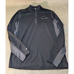 Free Country Mens Jacket Size Medium Black Long Sleeve Form Fitting